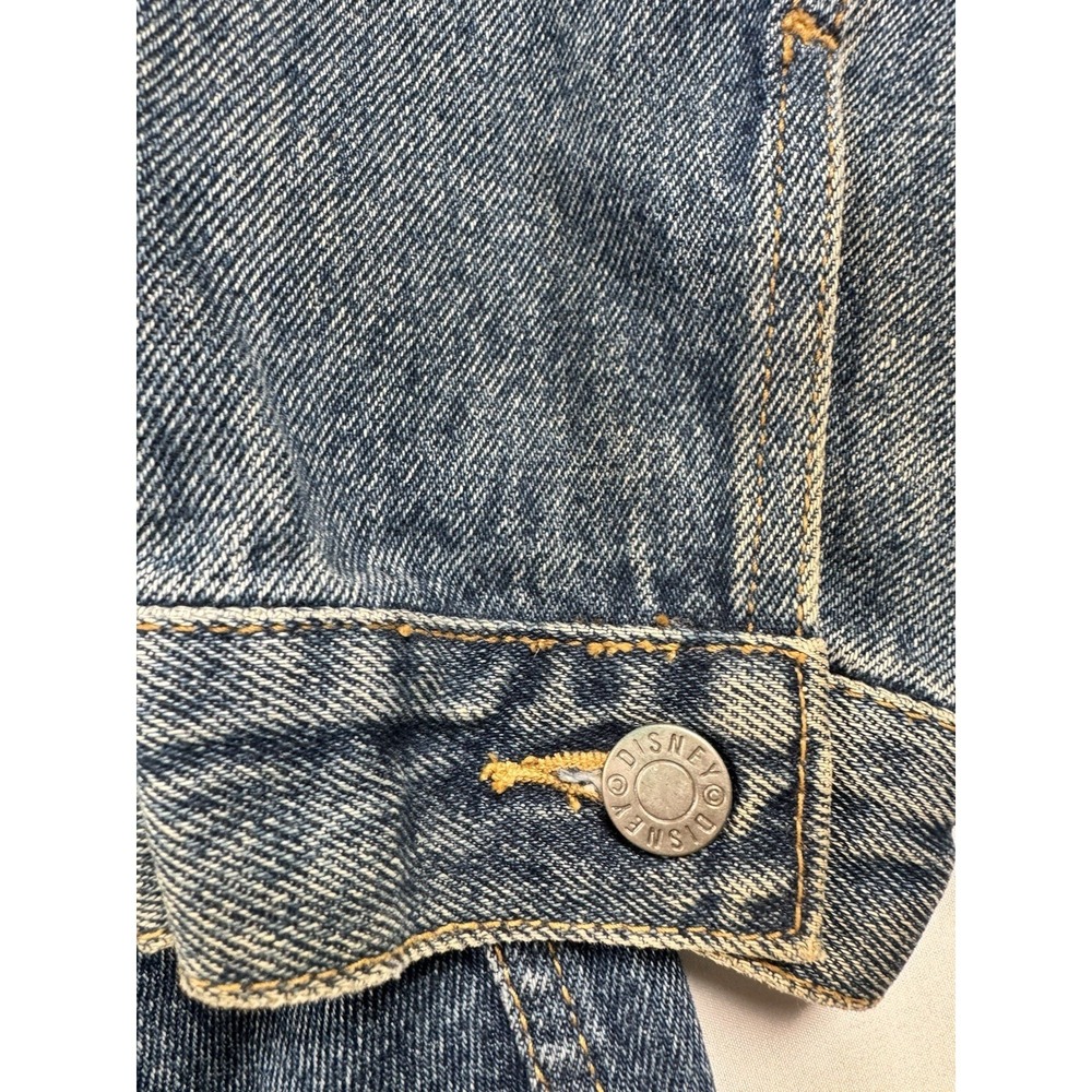 Vintage Disney Catalog Lady and the Tramp Embroidered Denim Trucker Jacket Large - Picture 6 of 10